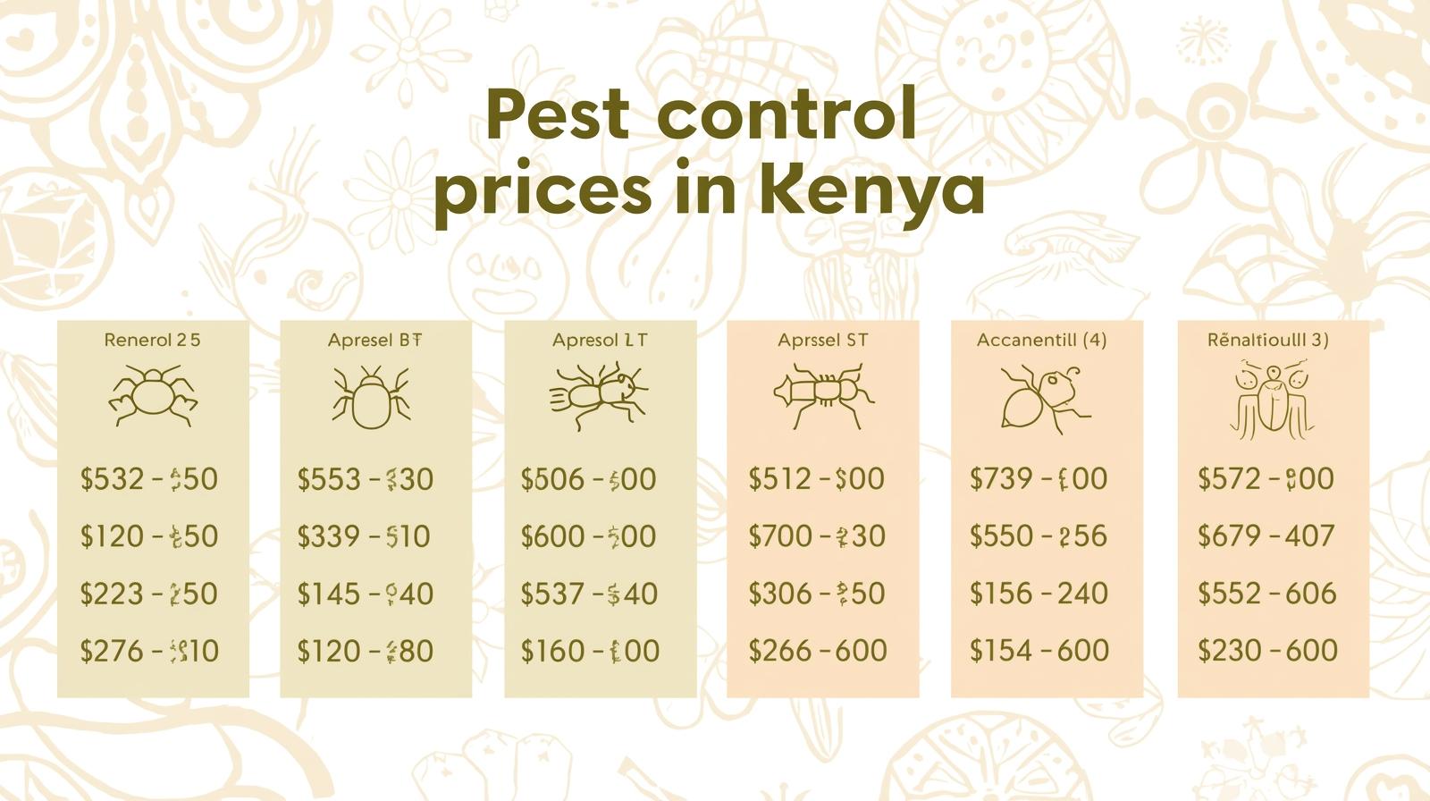 How Much Does Pest Control Cost in Nairobi? A Transparent Guide